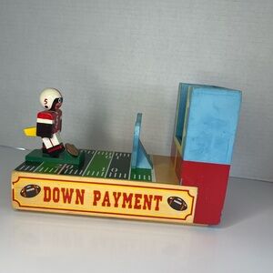 Vintage Football Player Coin Bank